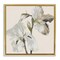 Stupell Industries Irises Soft Beige Floating Frame, design by Lanie Loreth